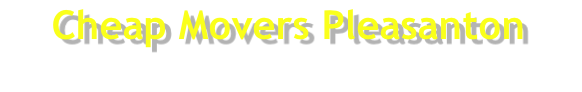 Cheap Movers Pleasanton